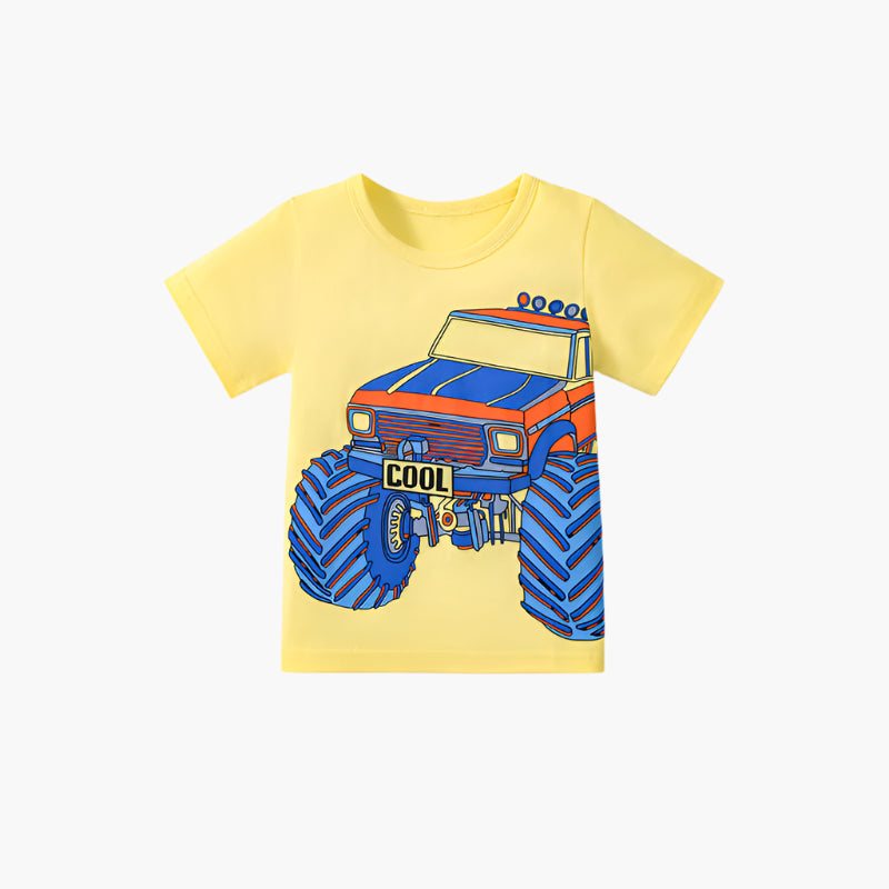 3-Pack Monster Truck Power T-Shirt Set