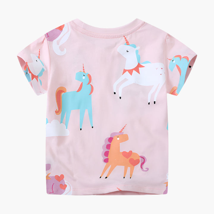 Unicorn Print T-Shirt