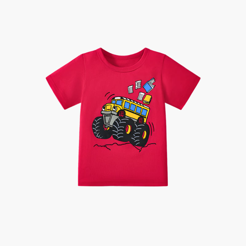 3-Pack Monster Truck Power T-Shirt Set