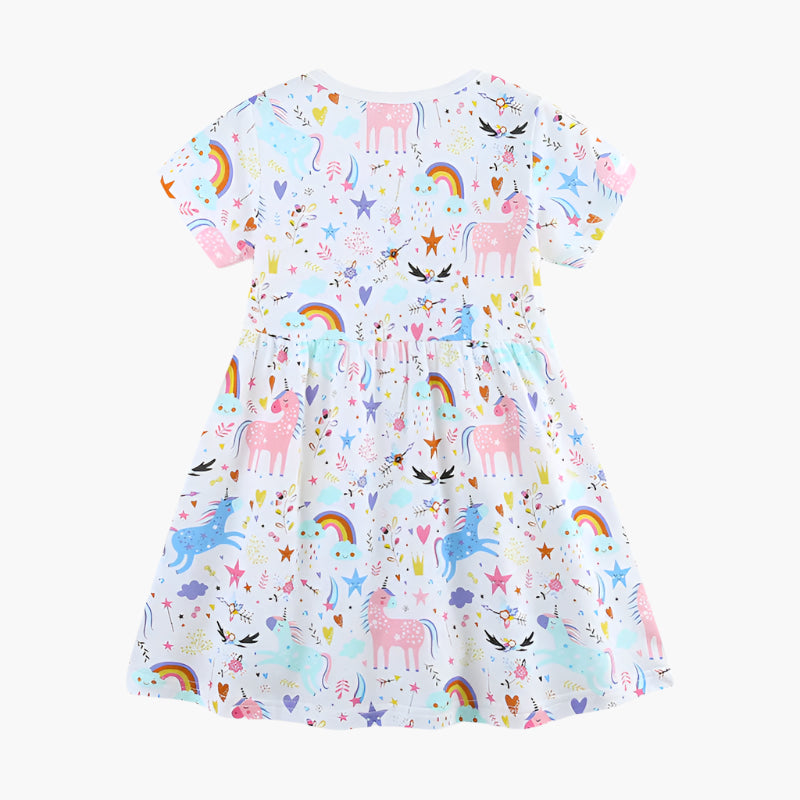 Unicorn Print Dress