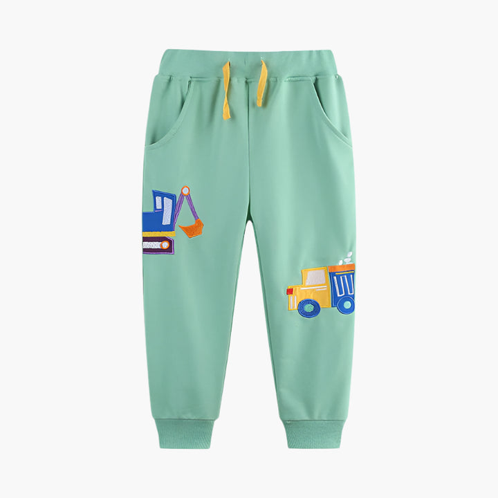 Appliqué Jogger Pants