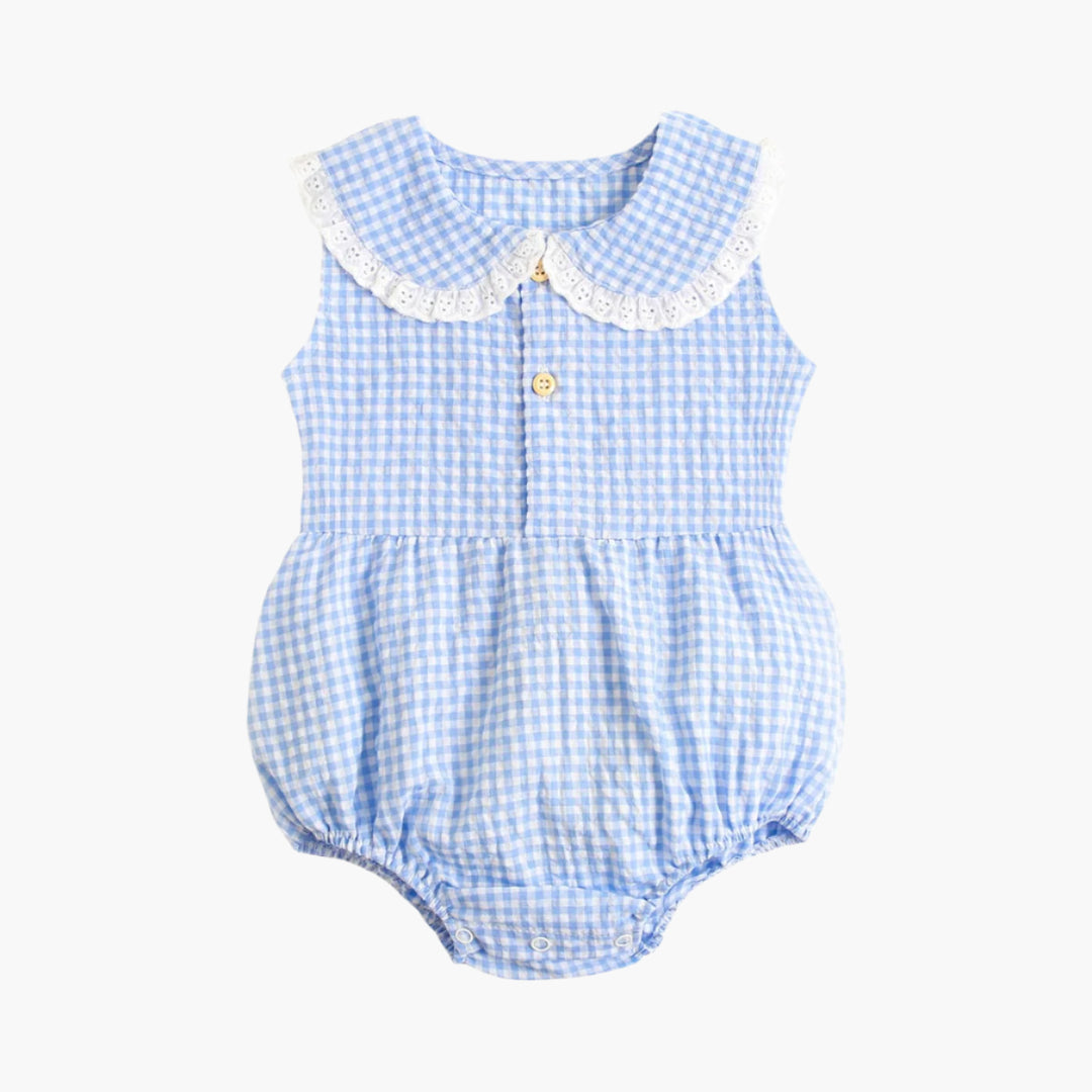 Gingham Romper Suite