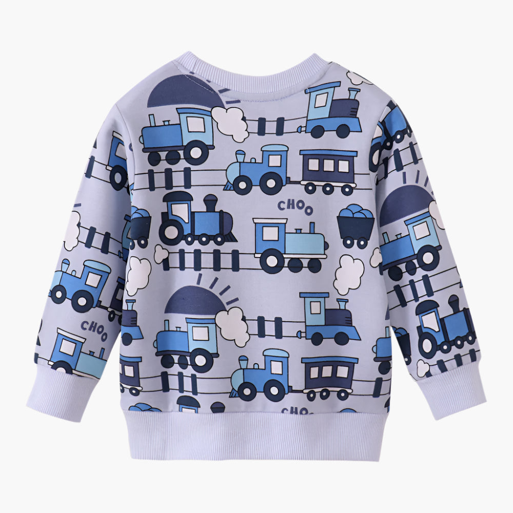 Choo-Choo Train Sweatshirt Set