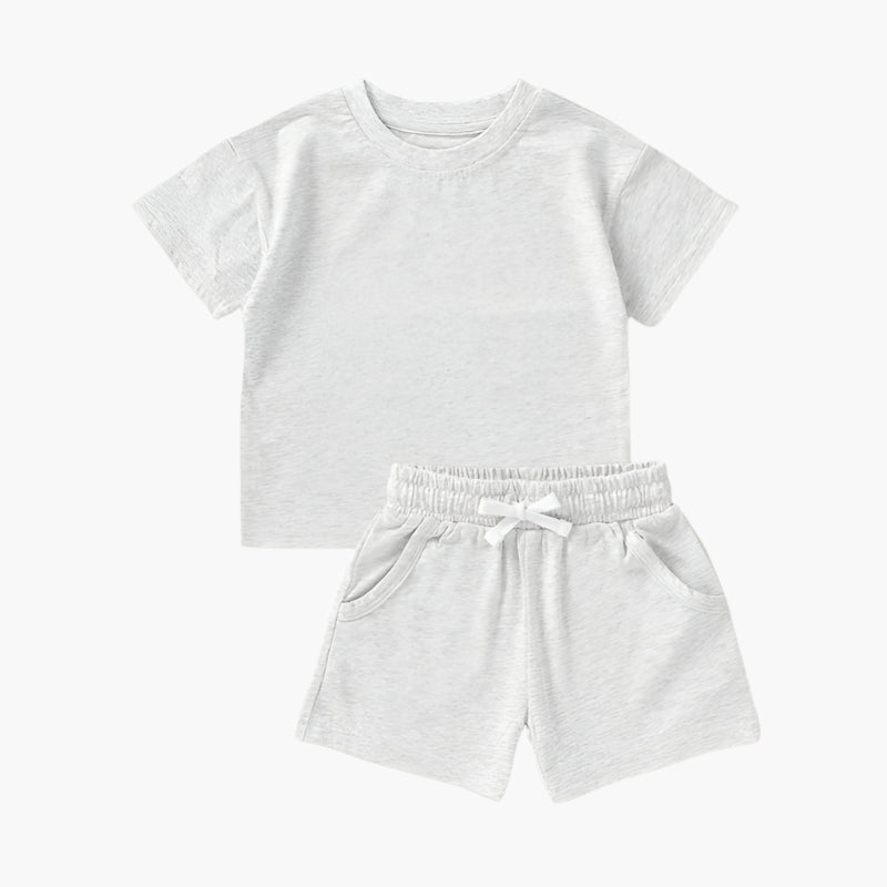 2-Piece Organic Cotton T-Shirt And Shorts Set