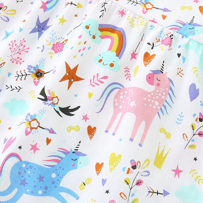 Unicorn Print Dress