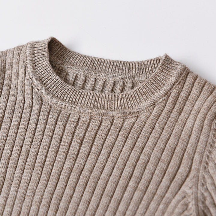 3-Piece Ribbed Knit Sweater Set