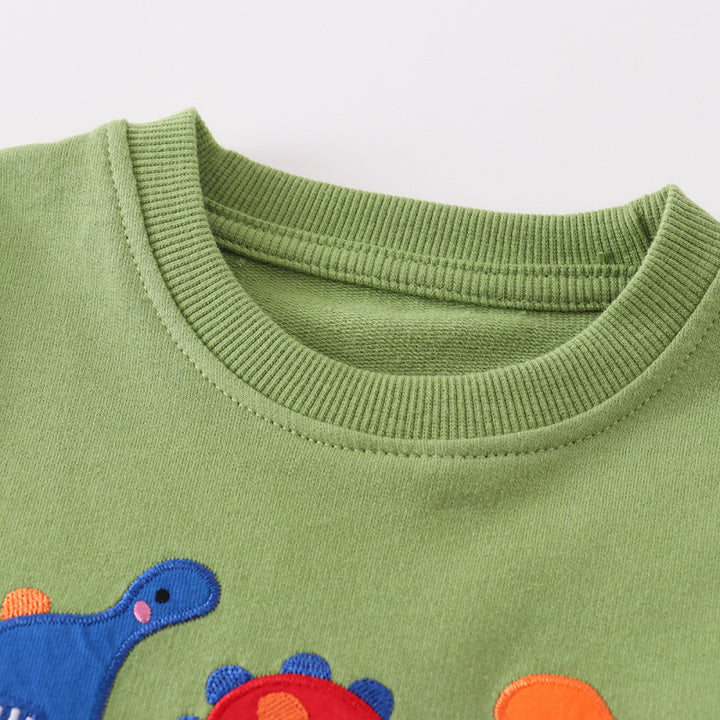 Dino Appliqué Sweatshirt