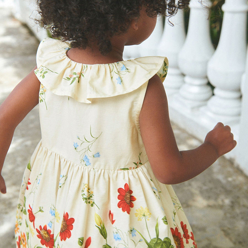 Floral Ruffle Dress