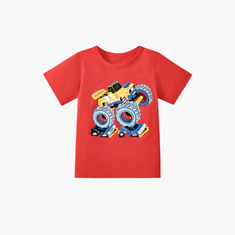 3-Pack Monster Truck Power T-Shirt Set