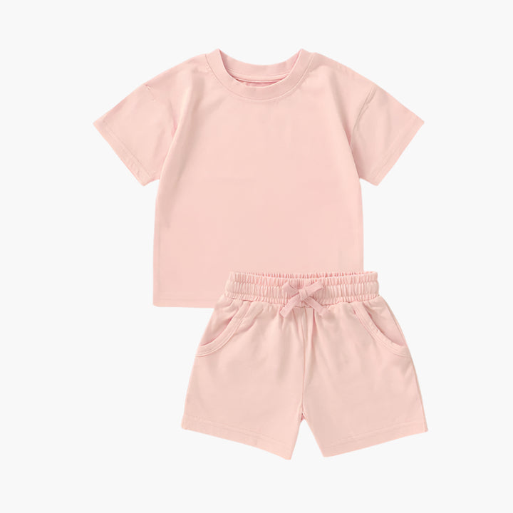 2-Piece Organic Cotton T-Shirt And Shorts Set