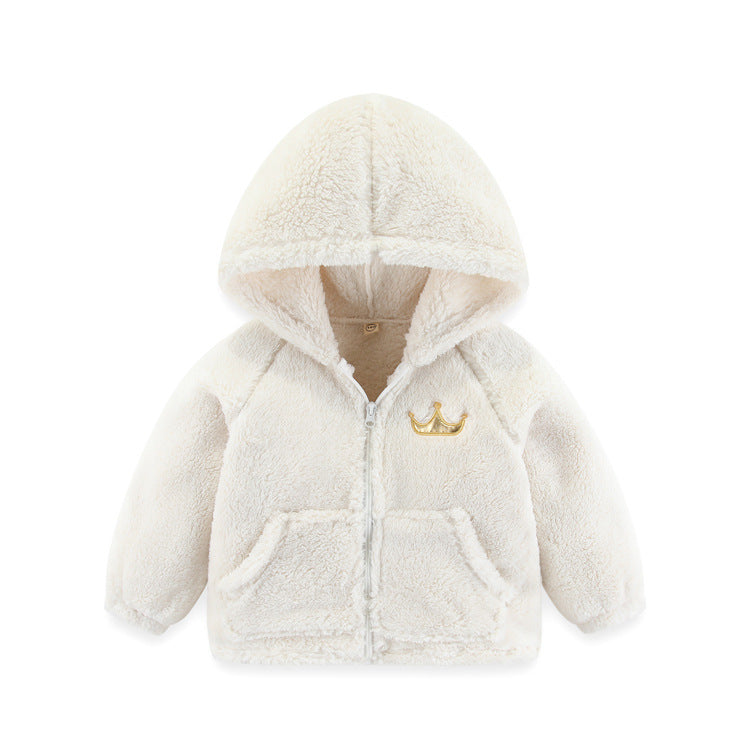 Hooded Teddy Fleece Jacket