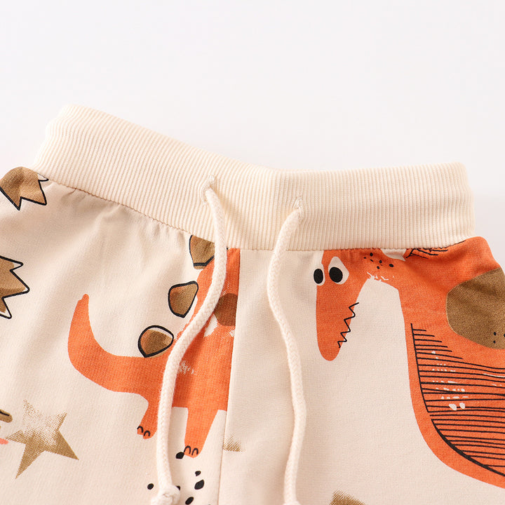 2-Piece Dinosaur Print Set