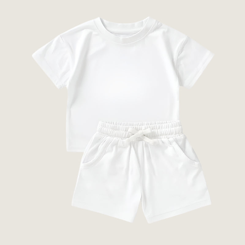 2-Piece Organic Cotton T-Shirt And Shorts Set