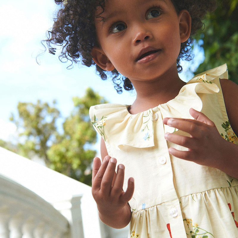 Floral Ruffle Dress