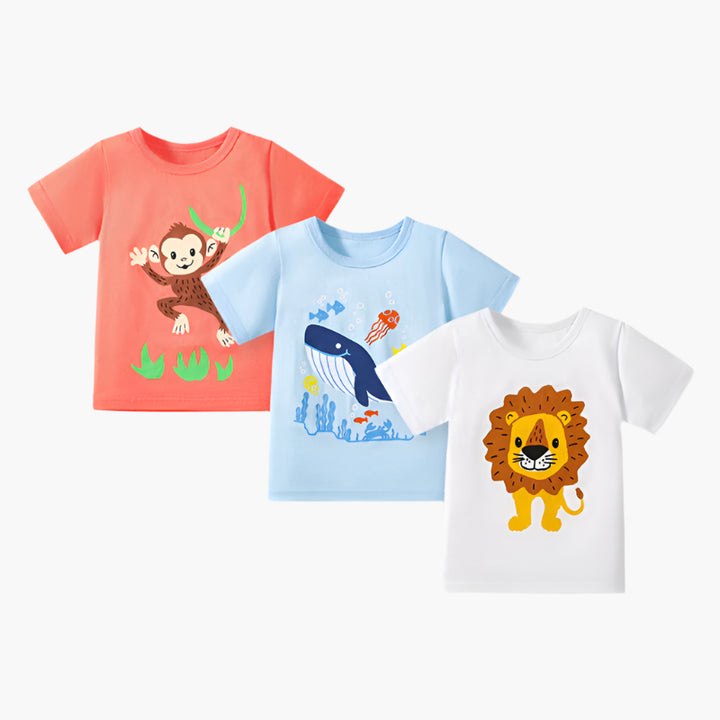 3-Pack Wild Adventures T-Shirt Set