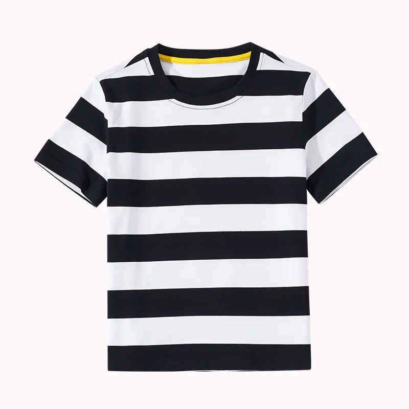 Classic Striped Cotton T-Shirt