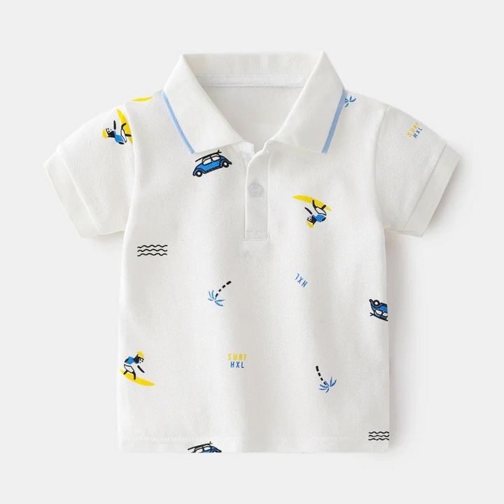 Printed Polo Shirt