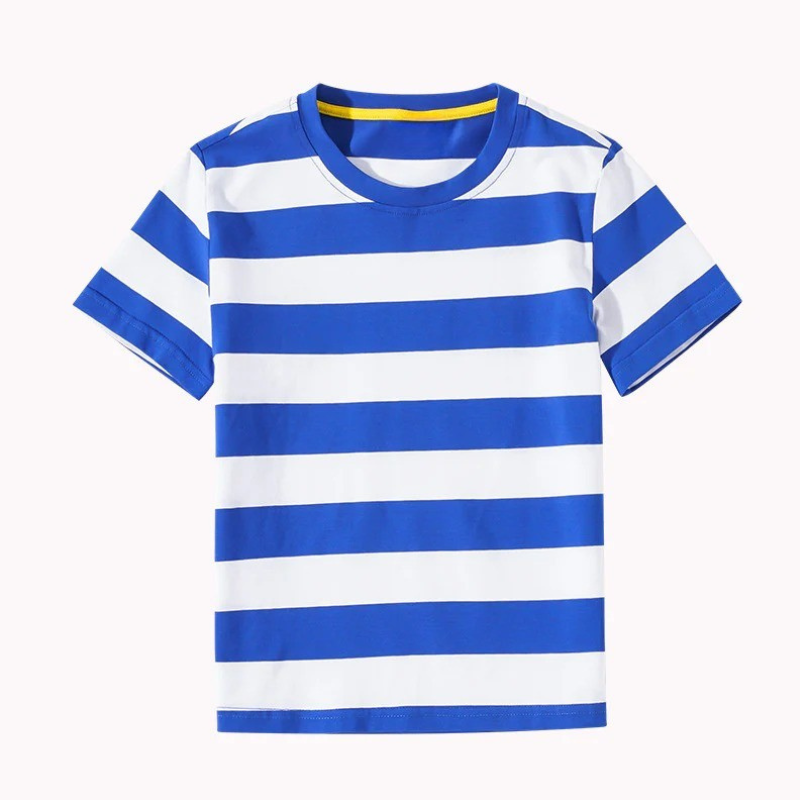 Classic Striped Cotton T-Shirt